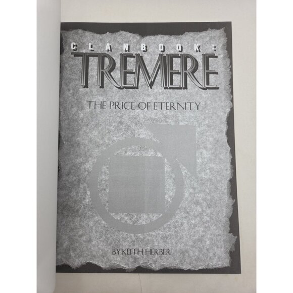 Vampire The Masquerade ClanBook Tremere 1st Ed White Wolf WW2057 RPG VG 1997 - Picture 4 of 9